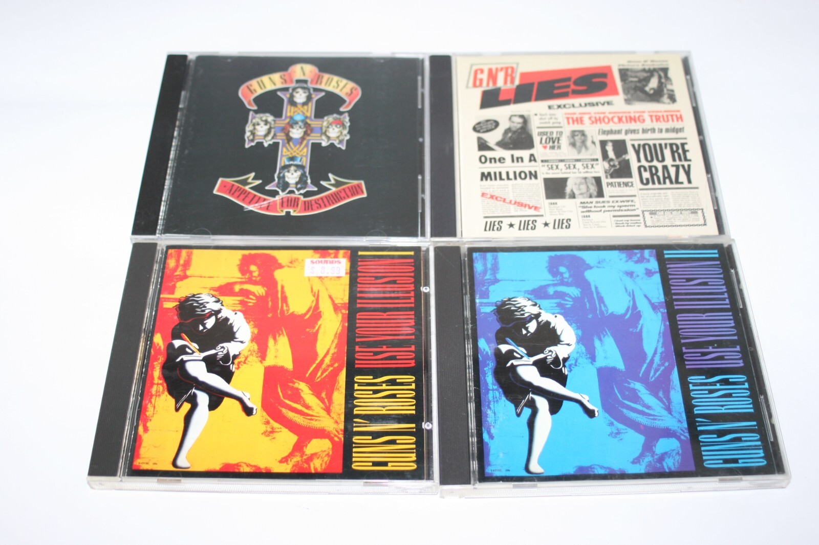 Guns N' Roses /USE YOUR ILLUSION Ⅰ&Ⅱ BOX USE YOUR ILLUSION I & II Super Deluxe 7CD + Blu-Ray - Guns N