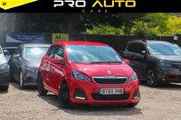 2015 Peugeot 108 1.0 Active Euro 6 5dr HATCHBACK Petrol Manual