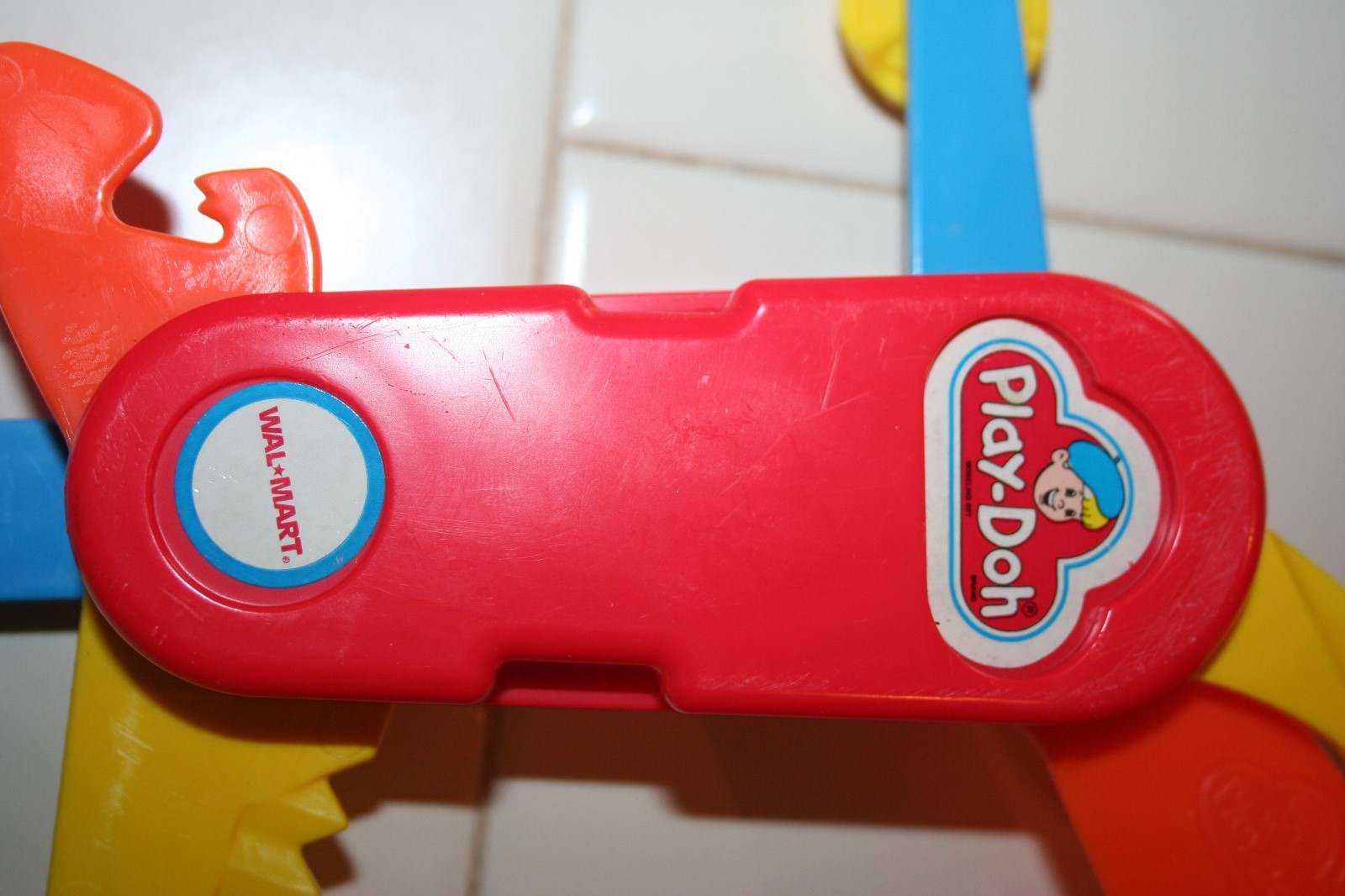 Very Rare 1987 Walmart-Hasbro Playdoh Utility Knife 6 in1/Used