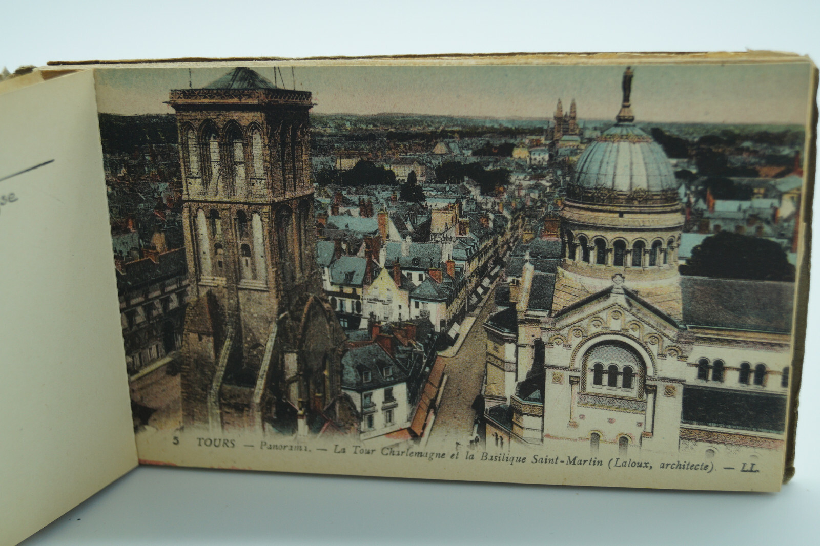Tours Book of 18 Unused French Postcards Photos