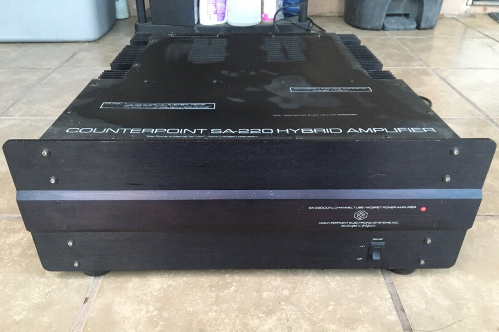 □COUNTERPOINT SA220/SA-220 アンプ m0a9703 □COUNTERPOINT SA220/SA