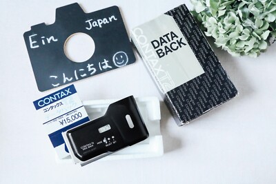Unused item! CONTAX T2 DATA BACK DB Film Camera Back Cover From JAPAN