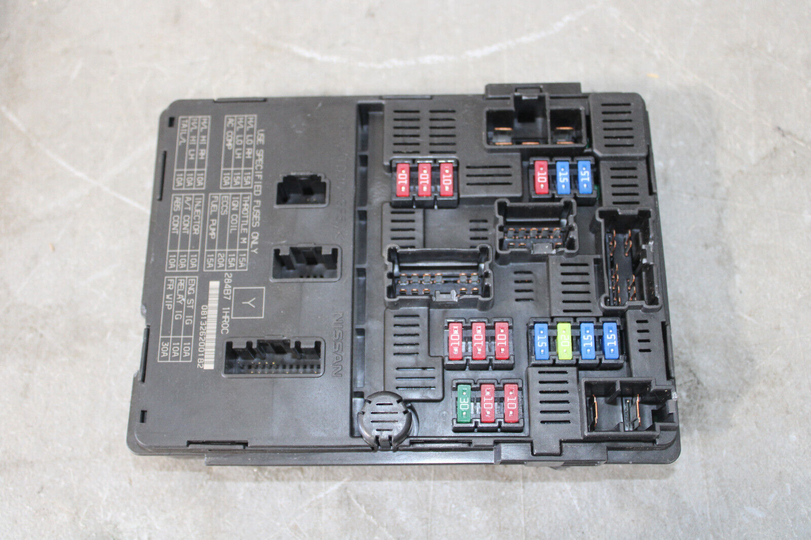 Nissan Versa IPDM Engine Fuse Box 284B71HR0C Plug & Play Nissan Versa IPDM Engine Fuse Box 284B71HR0C Plug & Play