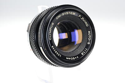Olympus OM 50mm f1.8 F.Zuiko Auto-S Lens #G085