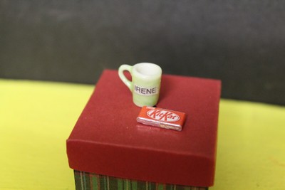  DOLLS HOUSE MINIATURE = IRENE     Mug