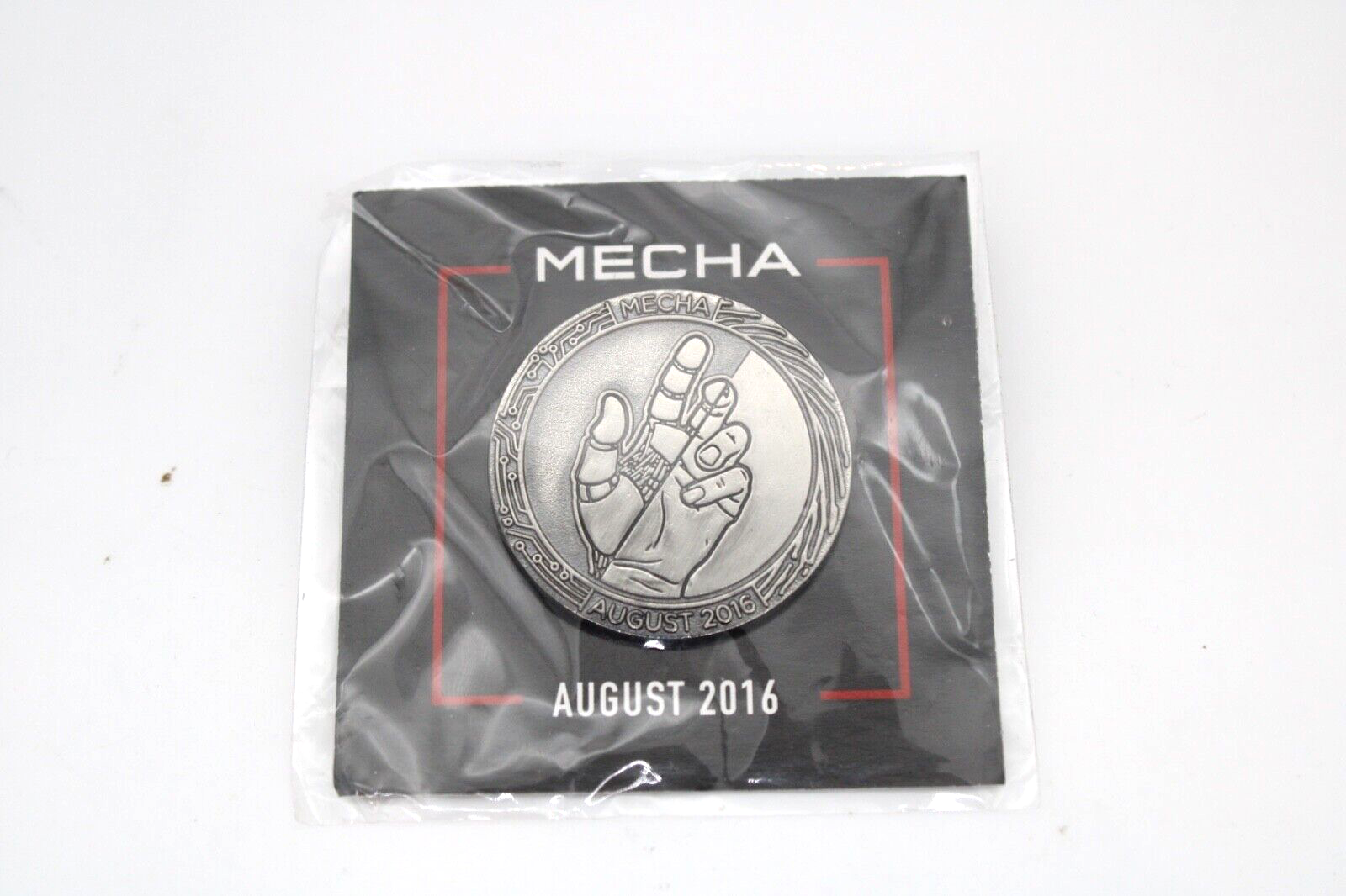 Mecha August 2016 Loot Crate Enamel Pin Exclusive Brand New
