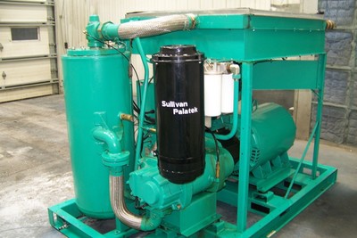Sullivan-Palatek 200 HP  Rotary Screw Air compressor  airend warranty