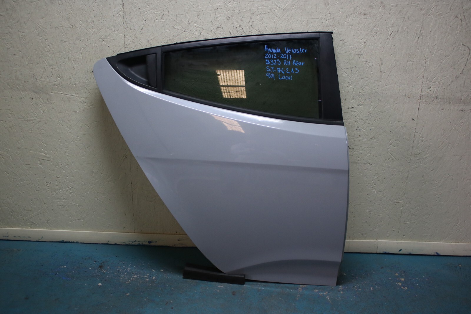 2012 2013 2014 2015 2016 2017 HYUNDAI VELOSTER RIGHT SIDE REAR DOOR