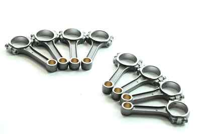 I Beam 5.700'' 2.100'' .927'' Bronze Bush 5140 Connecting Rods Floating SBC 350