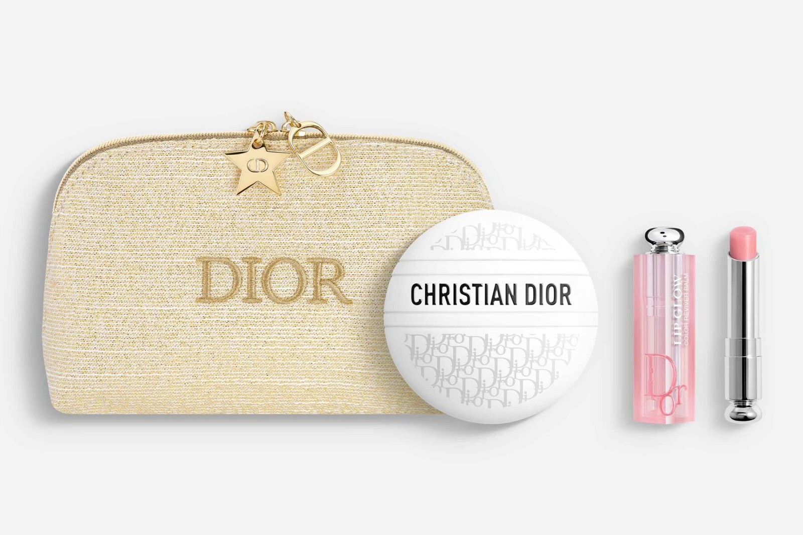 DIOR LE BAUME セット ポーチ付き Holiday limited Dior Beauty Dior Addict Lip Glow & Le Baume