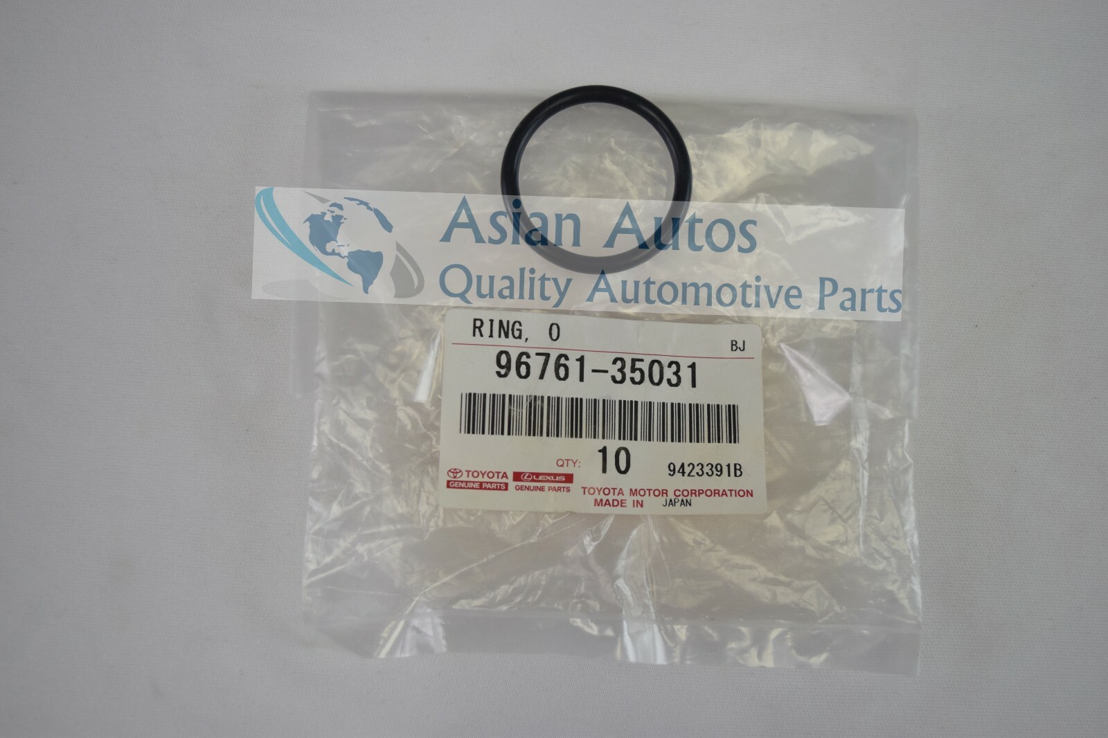 Genuine Toyota Lexus Engine Coolant Pipe O-Ring 9676135031