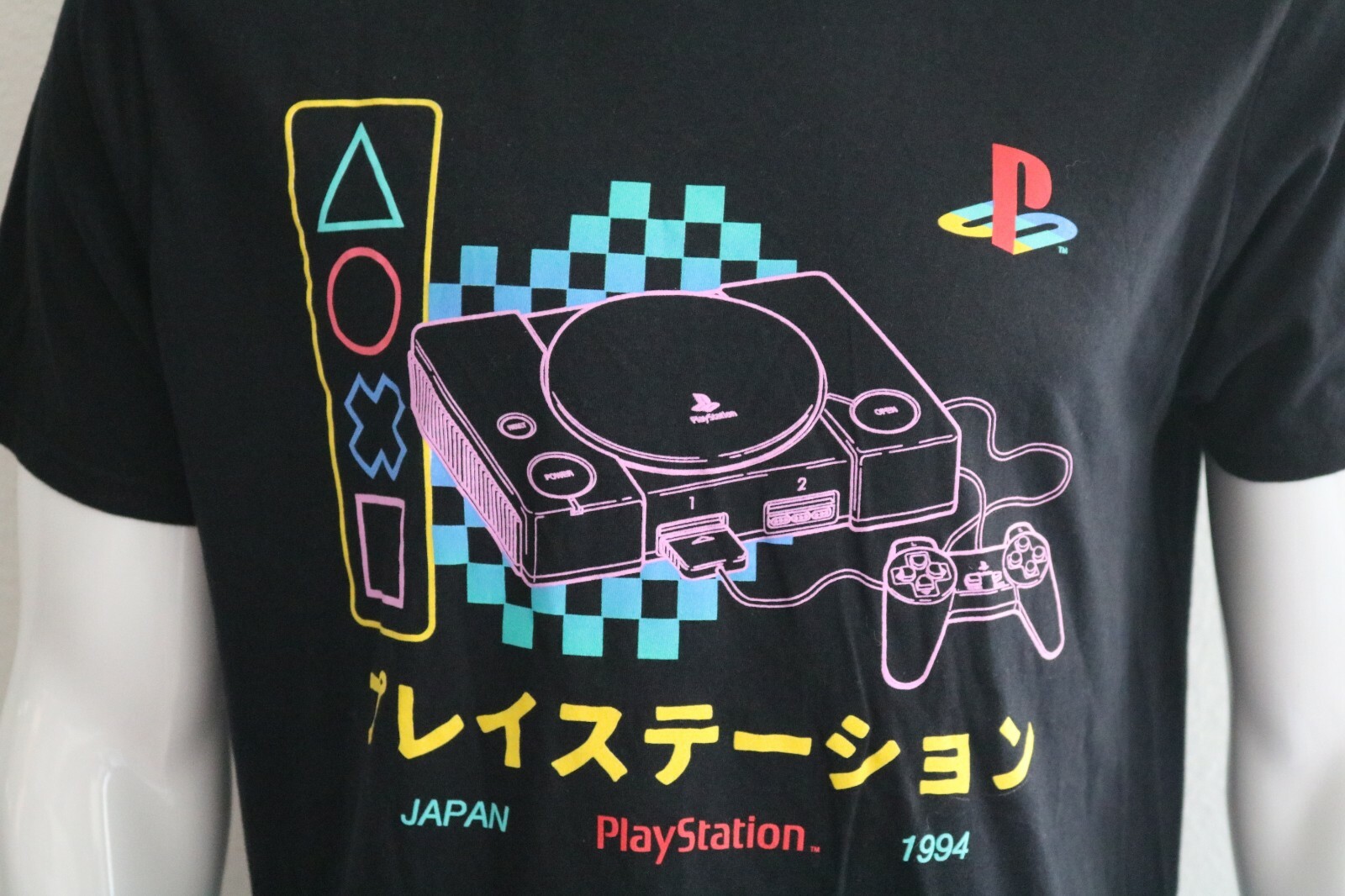 playstation shirt black
