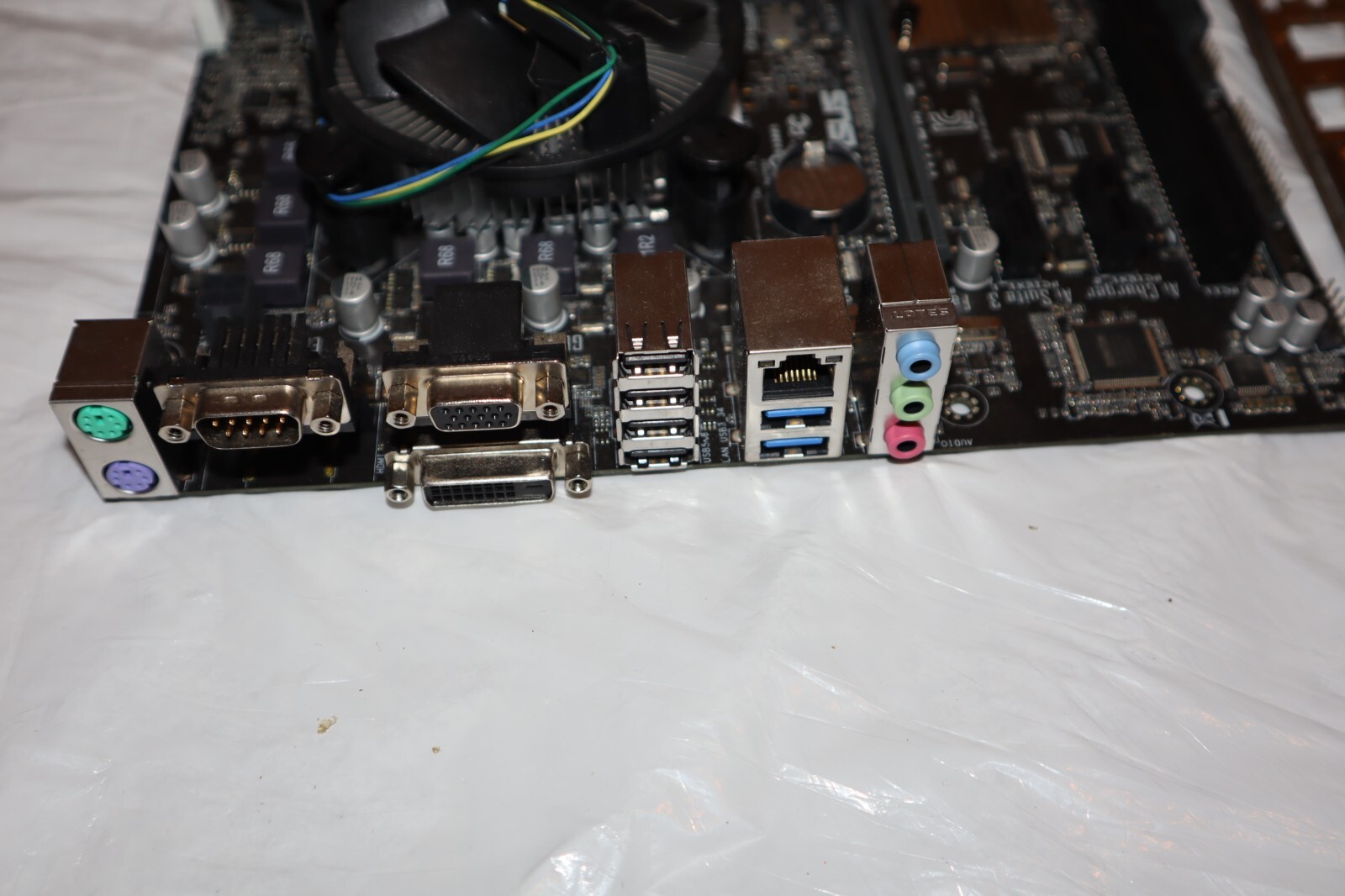 Asus H110M-C MicroATX Motherboard Intel LGA1151 i3-6100 CPU I/O Shield+ Fan