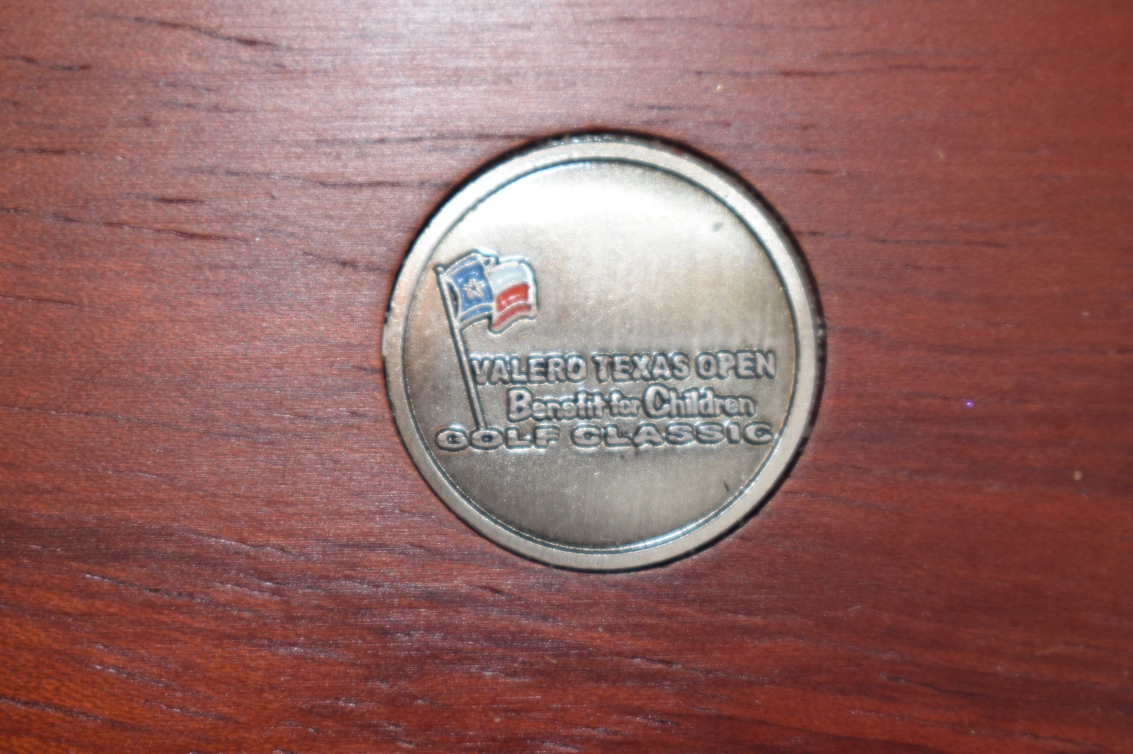 Sale Nice Wine Glass Charms from Valero Texas Open for children Nice Wood case