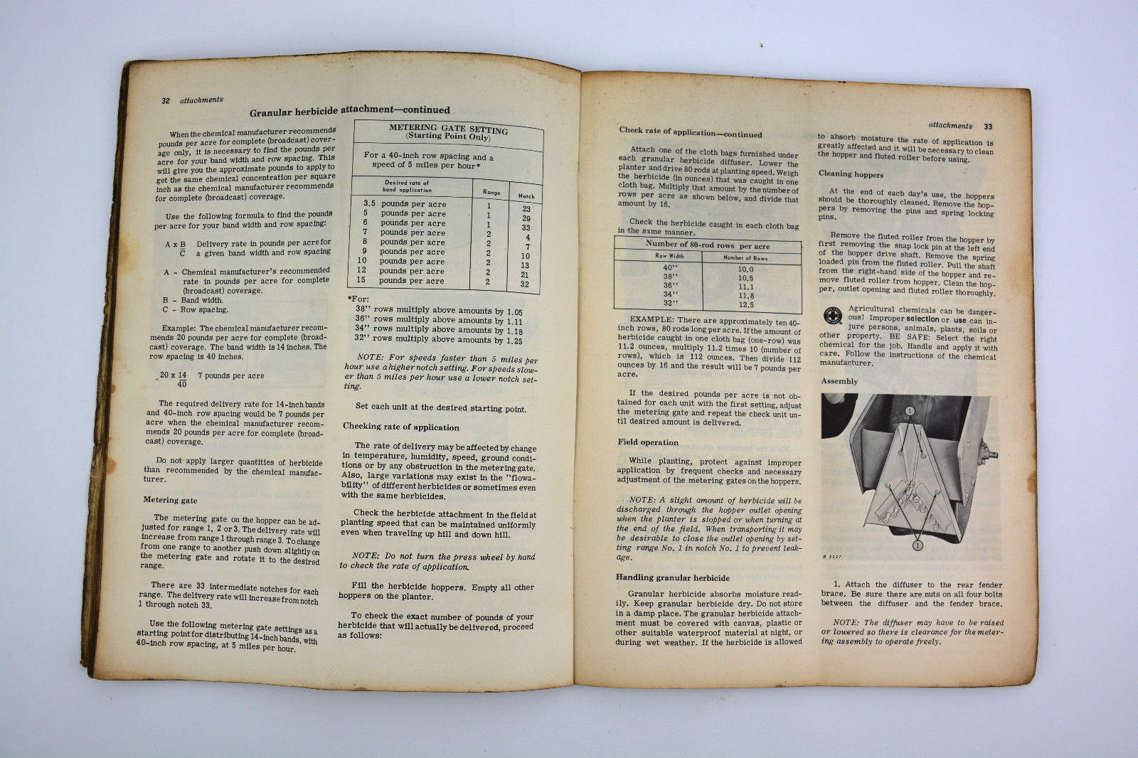 John Deere 493A Cotton and Corn Planter Operator's Manual OM-B25385 493 A