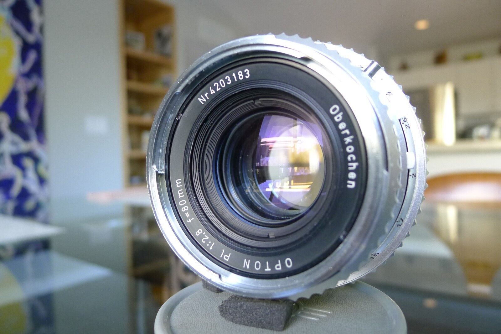 Hasselblad OPTON 80mm C F/2.8 Lens Rare Exc++ Mint- glass Hasselblad OPTON 80mm C F/2.8 Lens Rare Exc++ Mint- glass