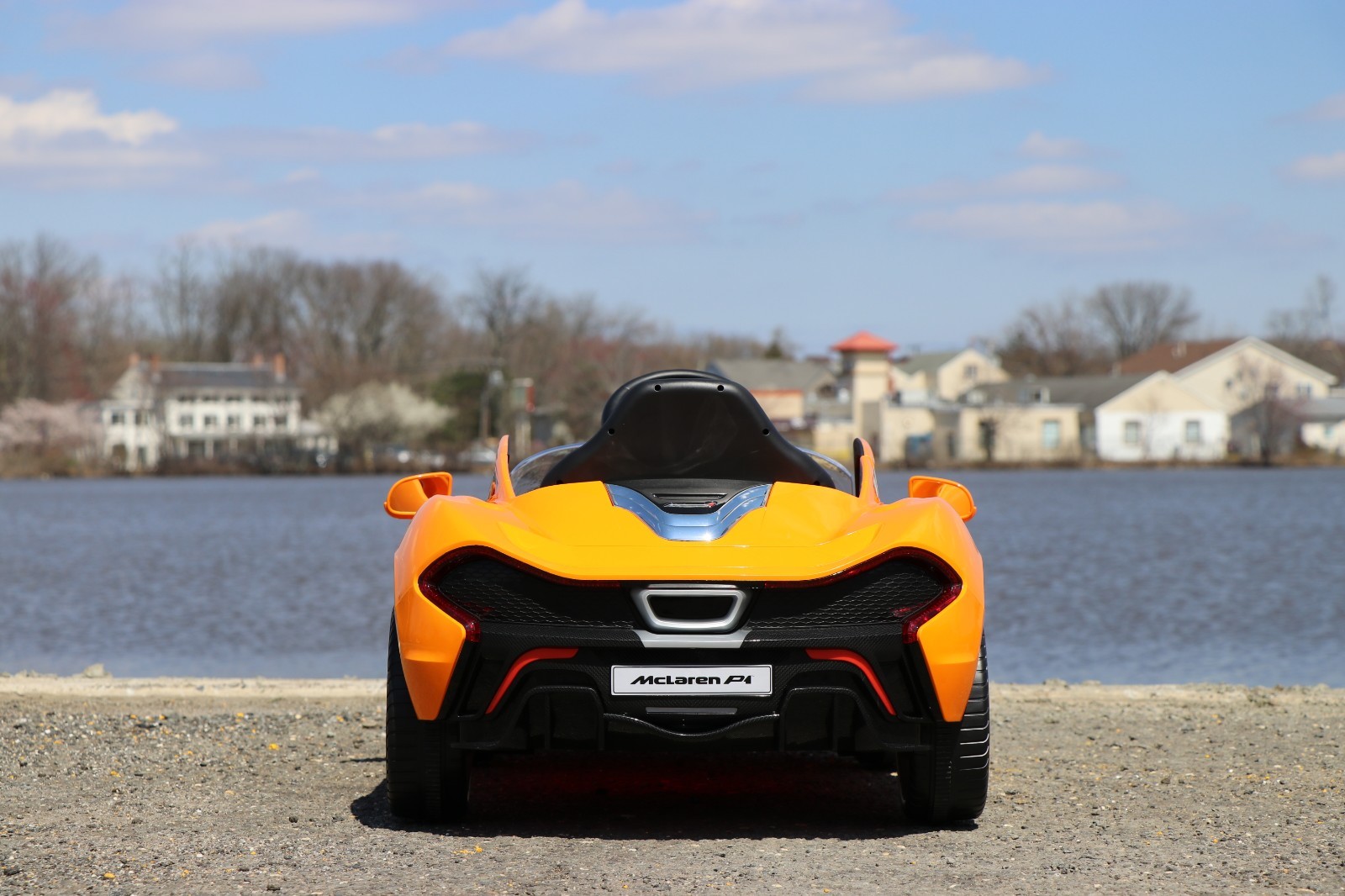 Mclaren P1 Orange 12v-Dual Motor Electric Power Ride On Car with Remote Control