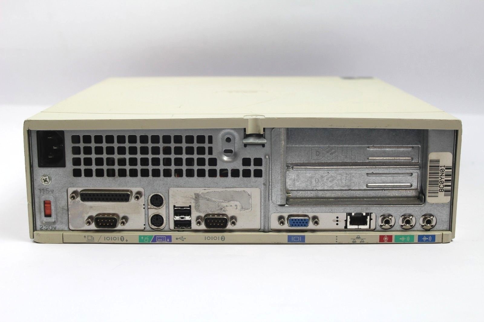 Vintage Dell Optiplex GX110 Desktop PC Pentium III 866MHz 512MB RAM No HDD