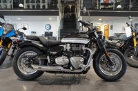 Triumph Bonneville Speedmaster, 2026, Black/ White with just 93miles Was £13795