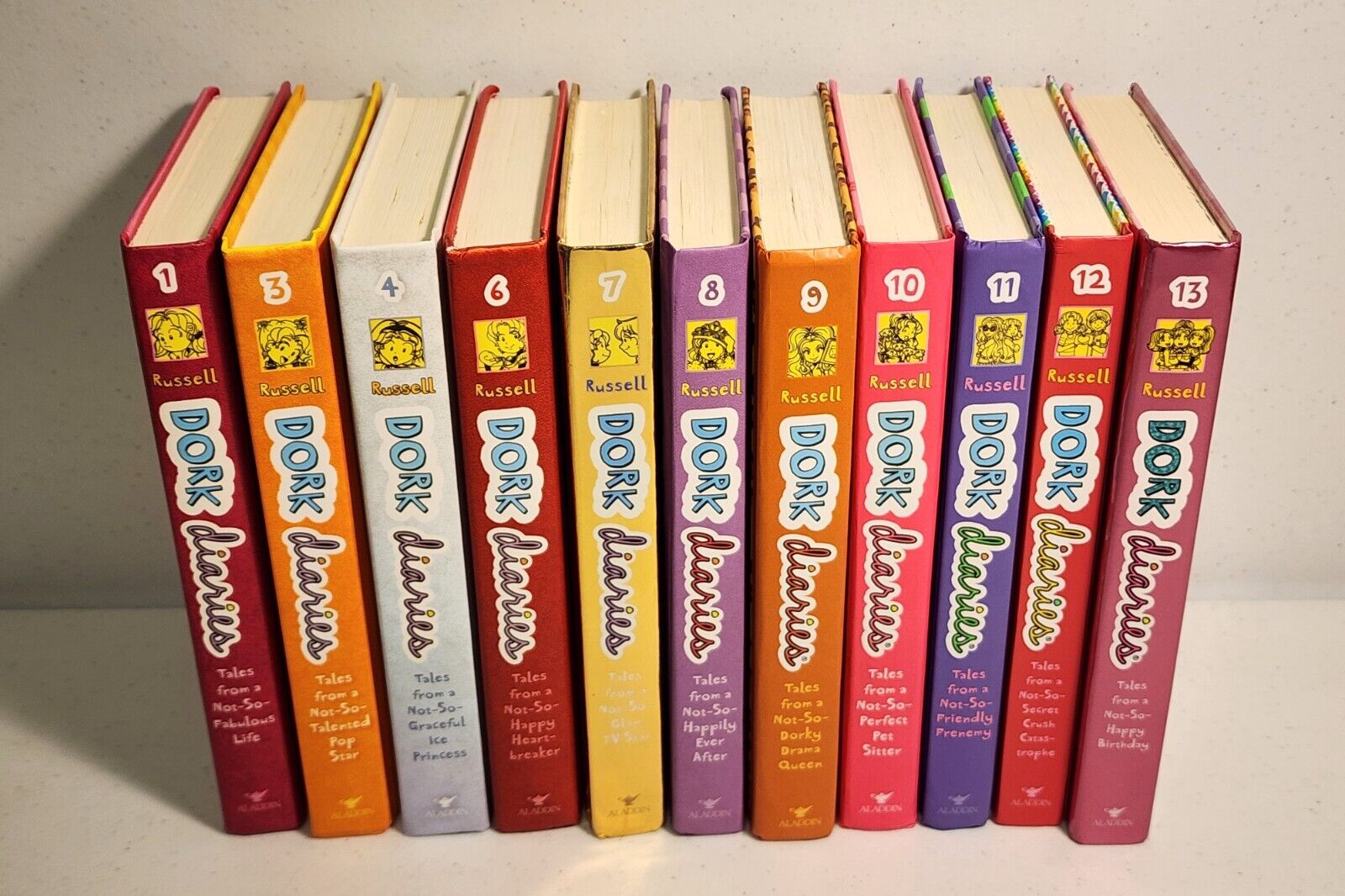 Dork Diaries Series Hardcovers by Rachel Russell You Pick & Choose! Dork Diaries Series Hardcovers by Rachel Russell You Pick & Choose!