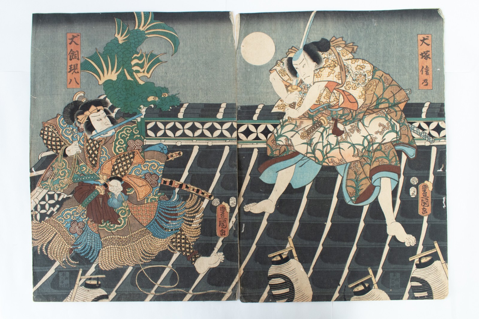 日本画（絹本着彩）　中塚一杉 日本画（絹本着彩） 中塚一杉