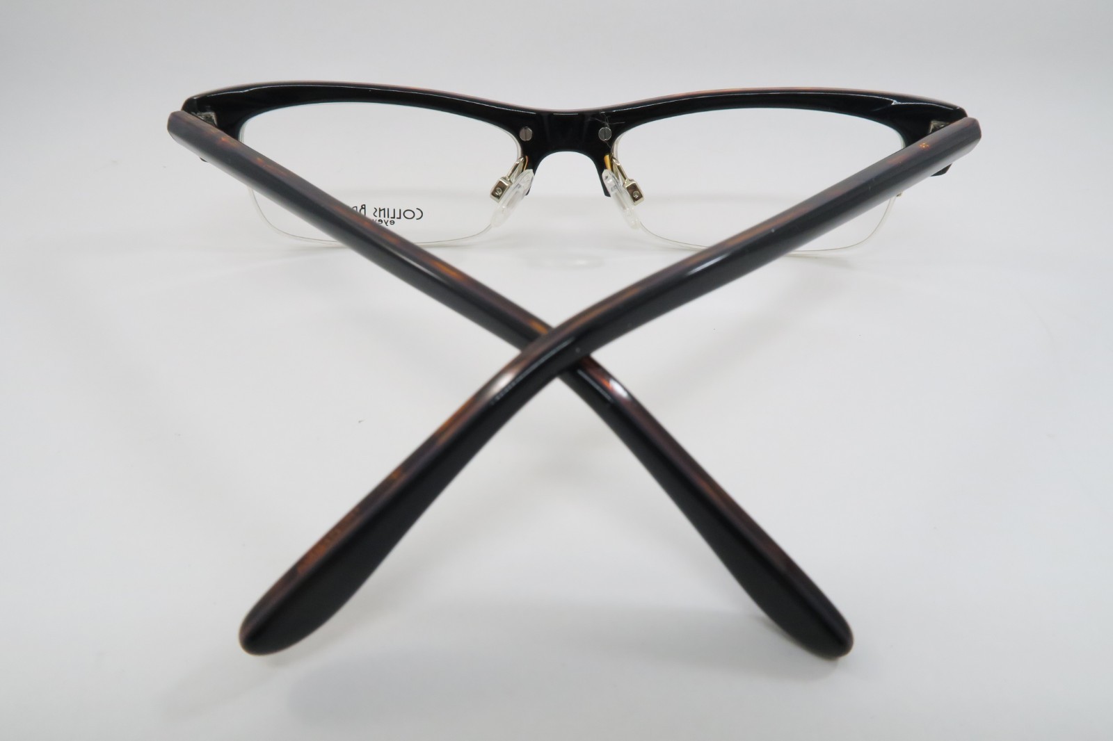 New Designer Inspired Collins Bridge Purdy Tortoise/Black Eyeglasses 54mm w/Case