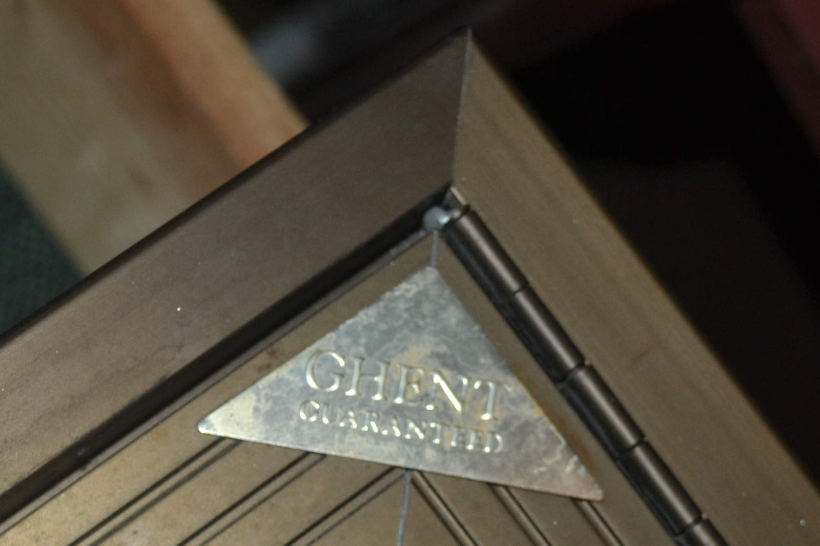 VINTAGE BULLETIN BOARD HOME OFFICE SCHOOL SHADOW BOX DISPLAY CABINET