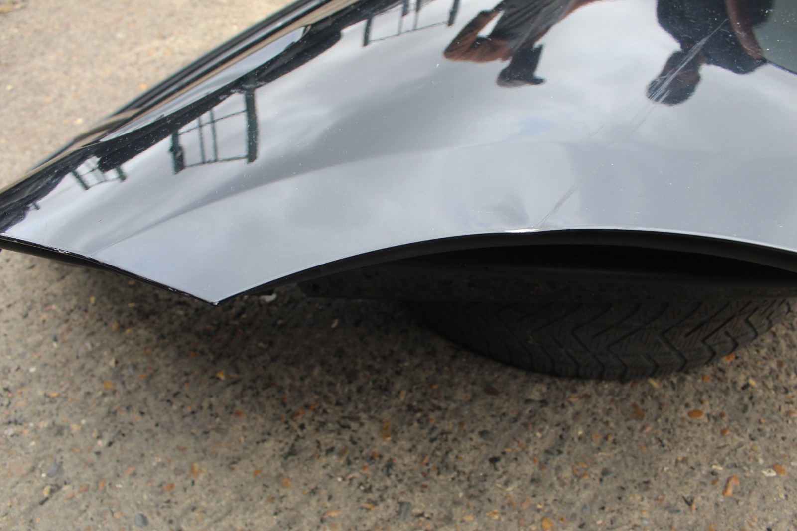 BMW X6 G06 2019-2023 Rear Right Drivers Side Door 4Dr Coupe BLACK 41008497452