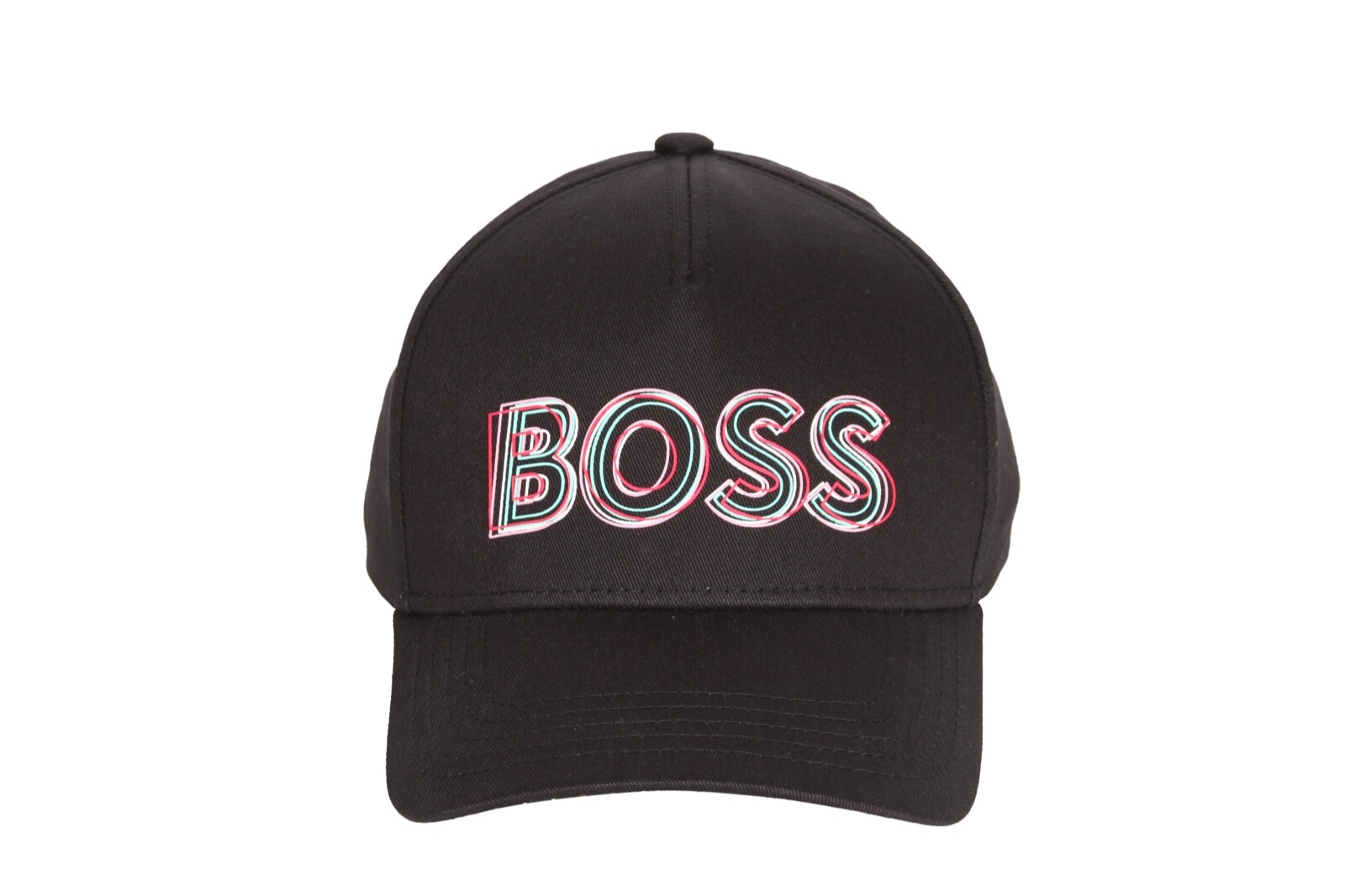 

Мужская кепка из хлопкового твила с логотипом HUGO BOSS черного цвета 50472266 001, Черный