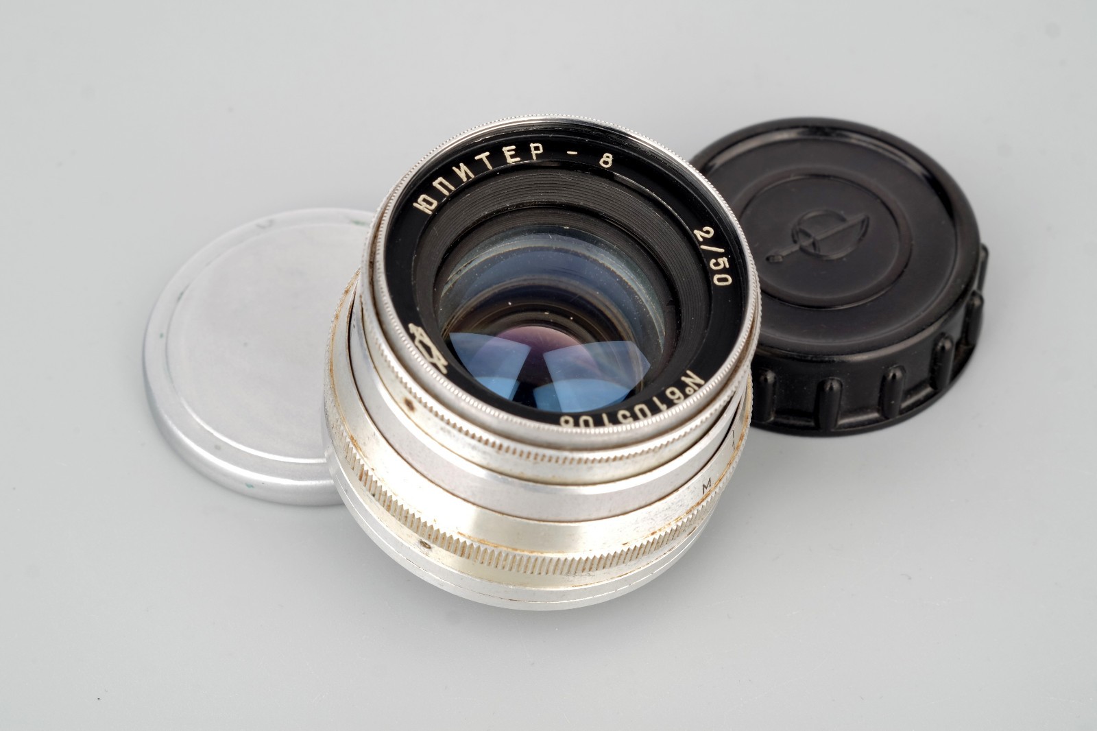 Jupiter-8 2/50mm rangefinder lens EARLY KMZ L39mount LEICA