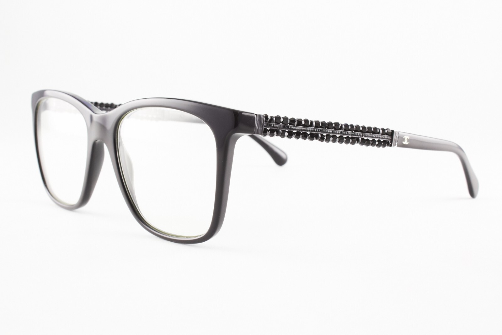 Very Rare Authentic Chanel 3362-B c.501 Black 52mm Glasses Very Rare Authentic Chanel 3362-B c.501 Black 52mm Glasses