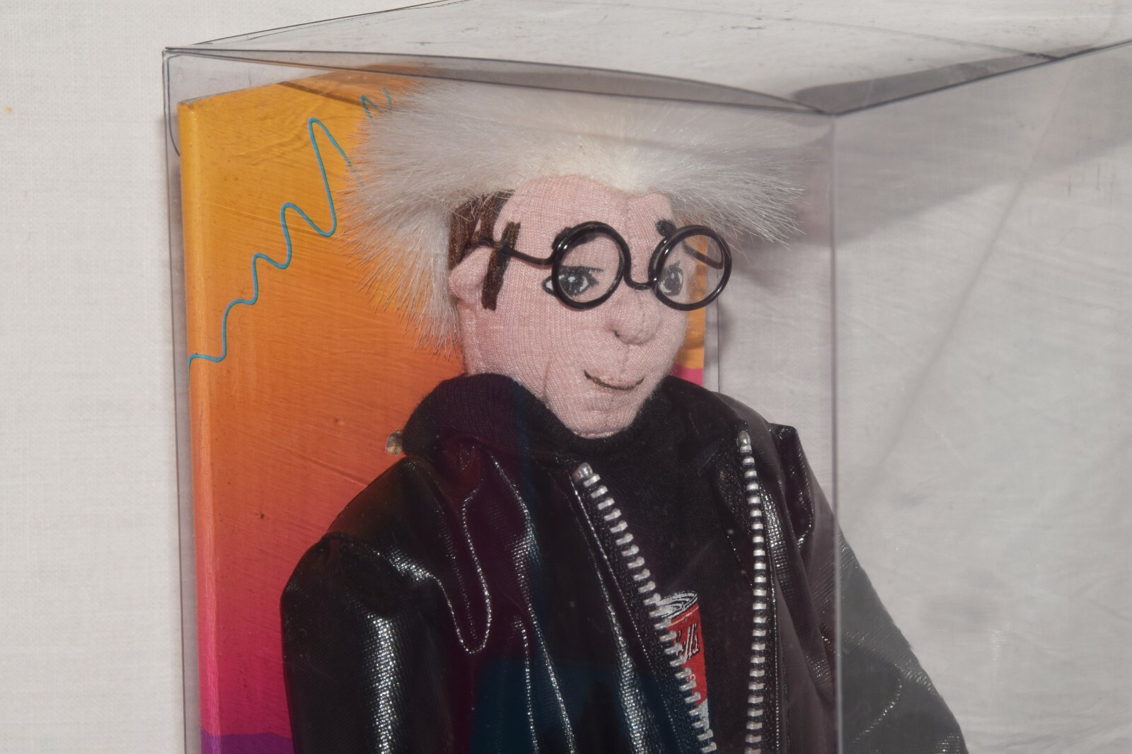 2000 OFFICIAL ANDY WARHOL COLLECTOR DOLL PLUSH CAMPBELL SOUP 12