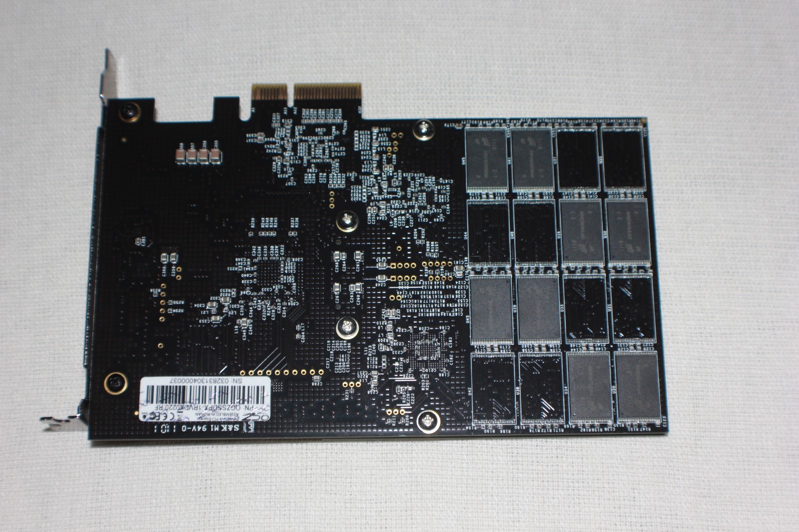 RevoDrive X2 OCZ  220GB Bootable PCI-E Solid State Drive Refurbished