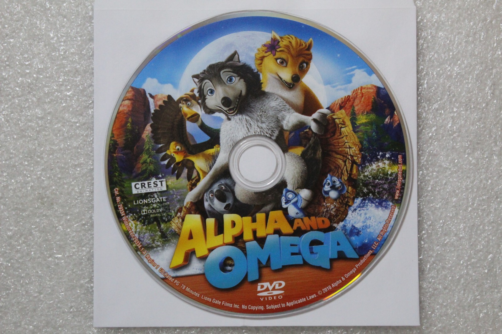 Alpha And Omega DVD 31398129400| eBay