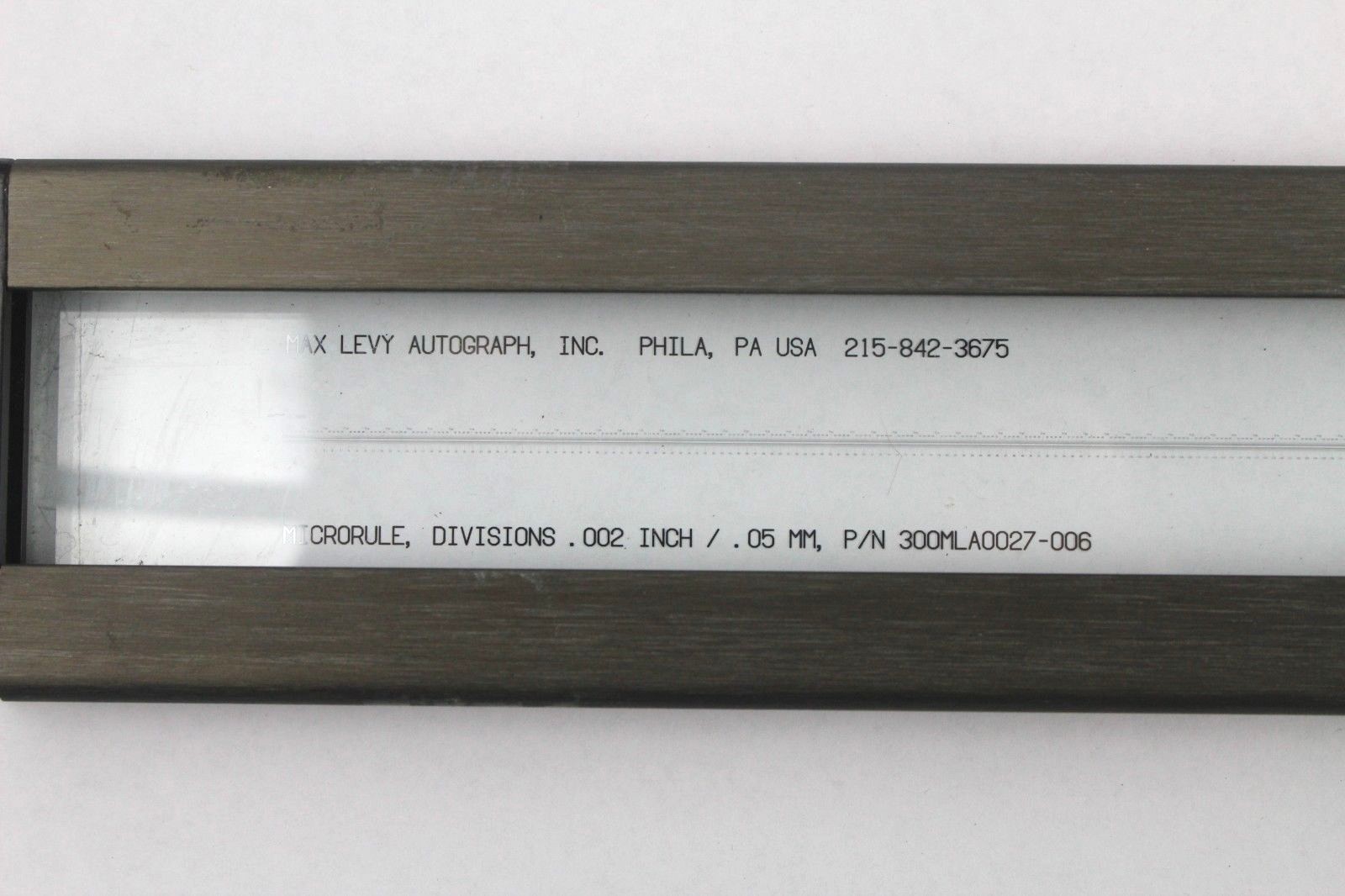 MAX-LEVY Precision Microrule 300MLA0027-006