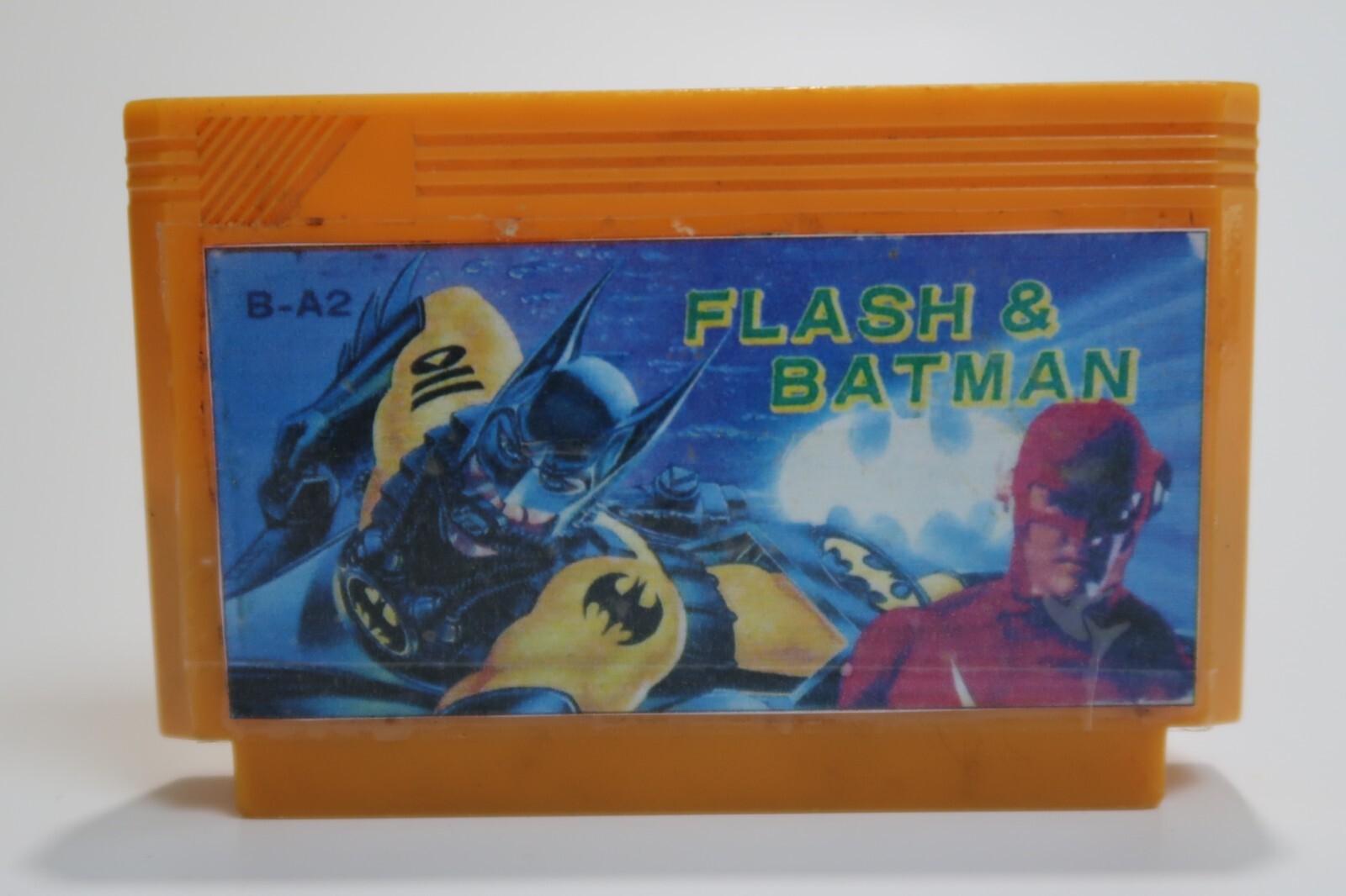 ファミコン★ FLASH & BATMAN 8 bit Game cartridge 90`s Pegasus Famiclone