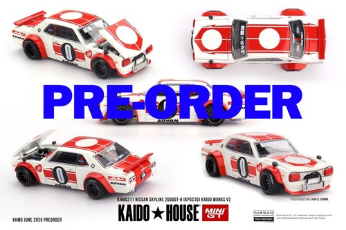 In Stock) Mini GT #857 Nissan Silvia (S15) #46 D-MAX Racing