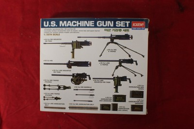 Academy US Machine Gun Set 135 Scale 1384 H3