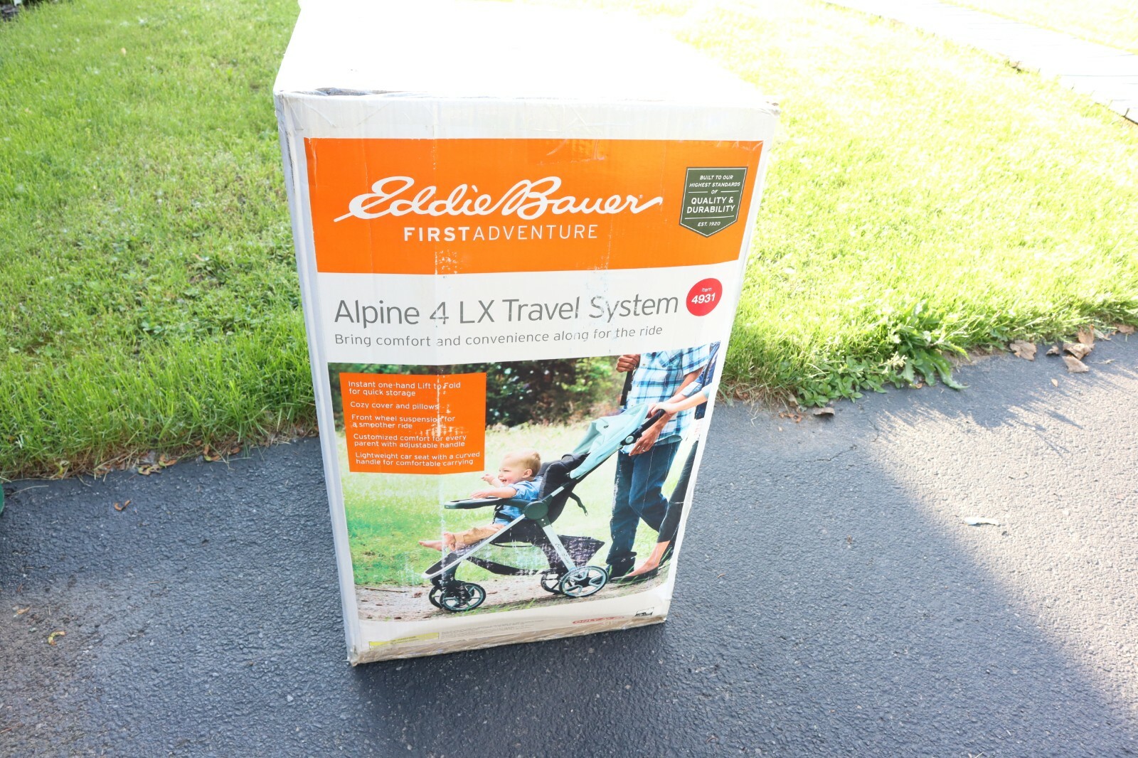 eddie bauer trailguide jogger travel system