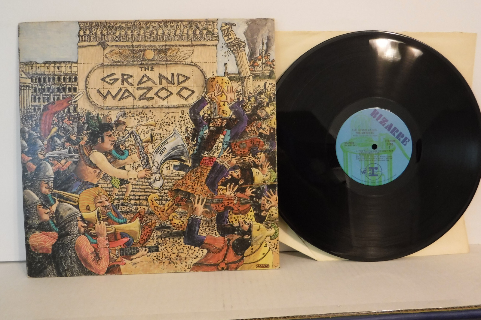 UP FRONT movement grape of wrath レア盤 The Mothers, Frank Zappa, The Grand Wazoo, 1972 Bizarre