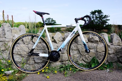 Cinelli Mash Parallax Cyanotype Track/Fixedgear Bike...