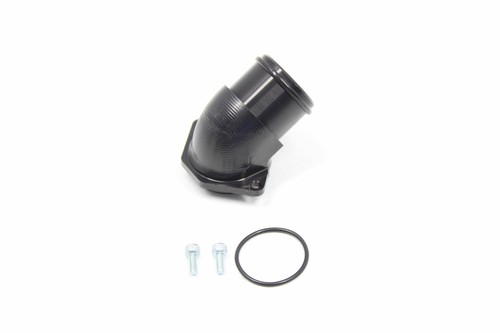 IAG PERFORMANCE BLACK BLOW OFF VALVE BOV ELBOW FOR 02-07 SUBARU WRX & 04-20 STI
