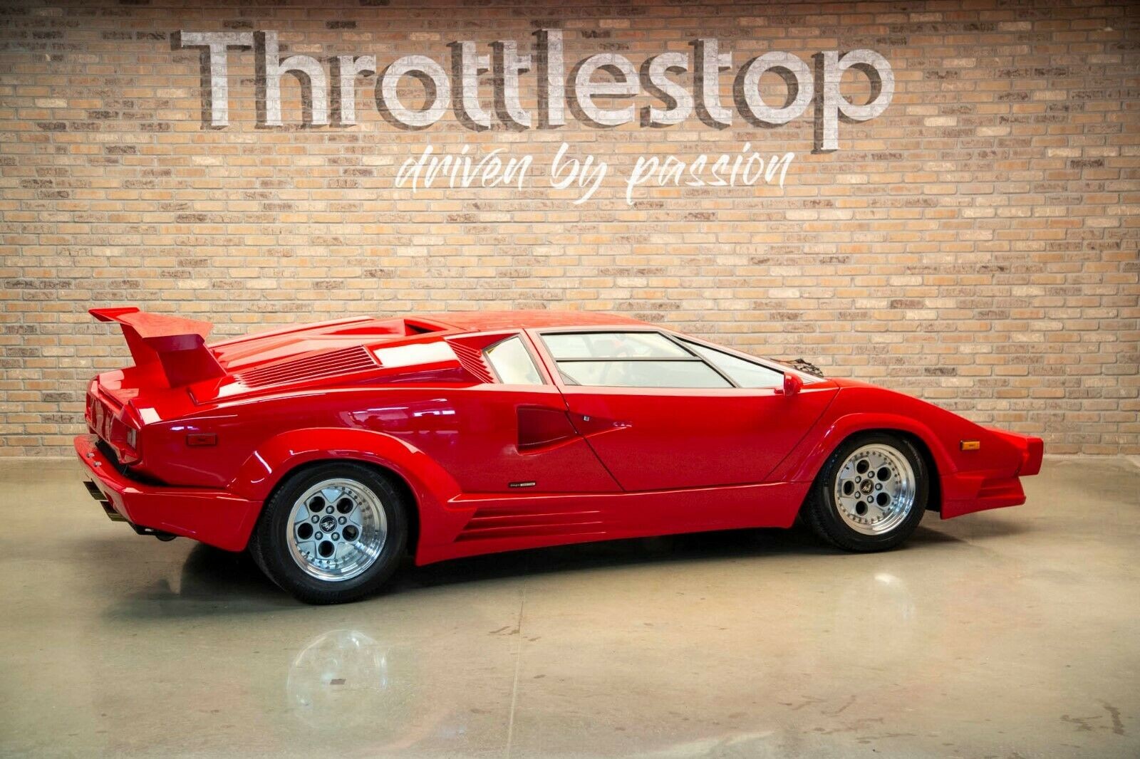 Barely Driven 1989 Lamborghini Countach Is Time Capsule of a