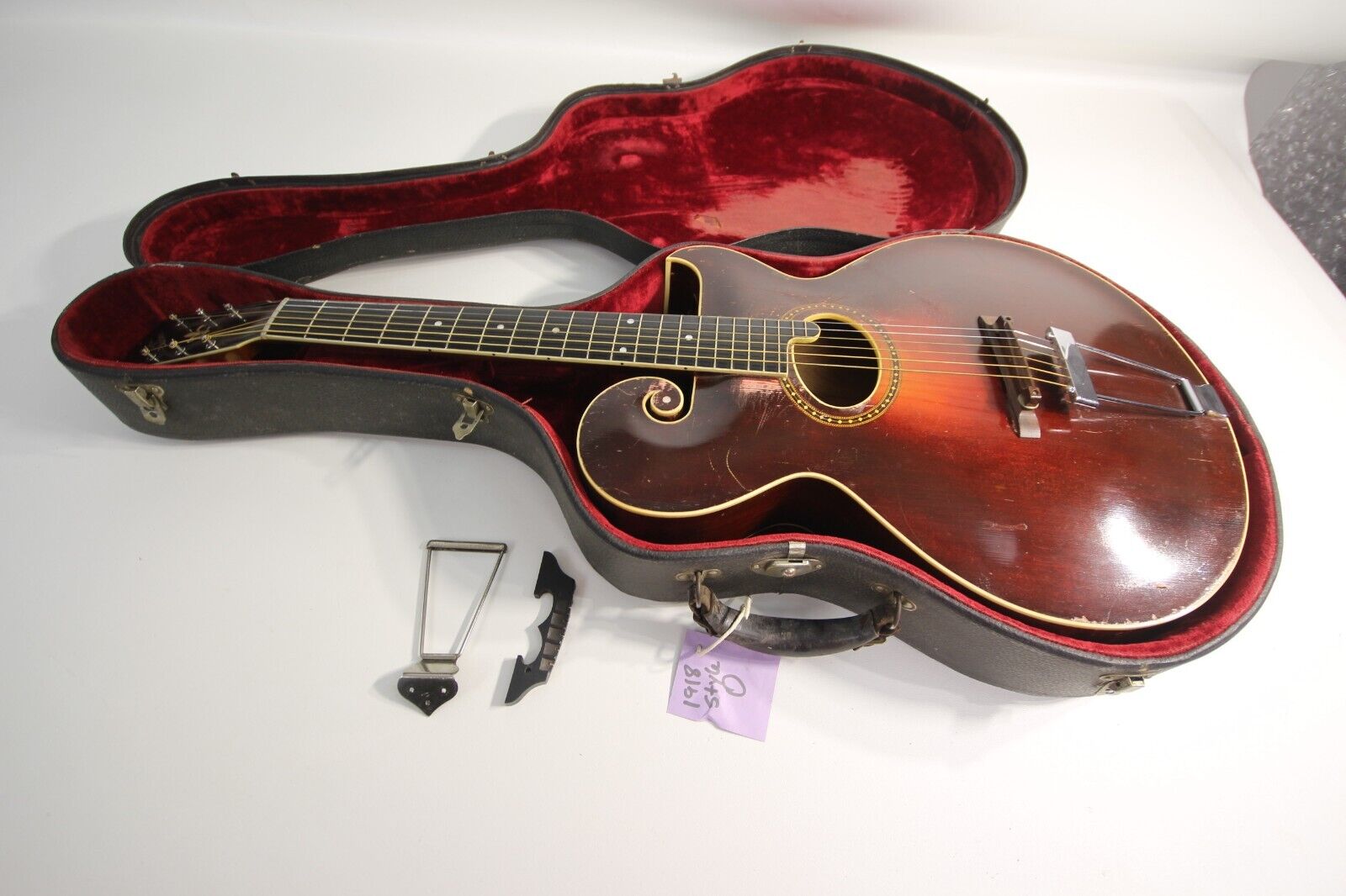 Gibson 1918 STYLE O Artist Arch Top ORIG CASE LOAR ERA Gibson 1918 STYLE O Artist Arch Top ORIG CASE LOAR ERA