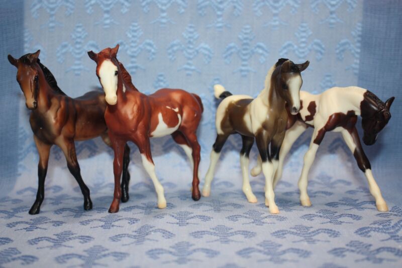4 Breyer Classic Foal Body Lot Love Quarter Horse Arabian Moody Play Custom