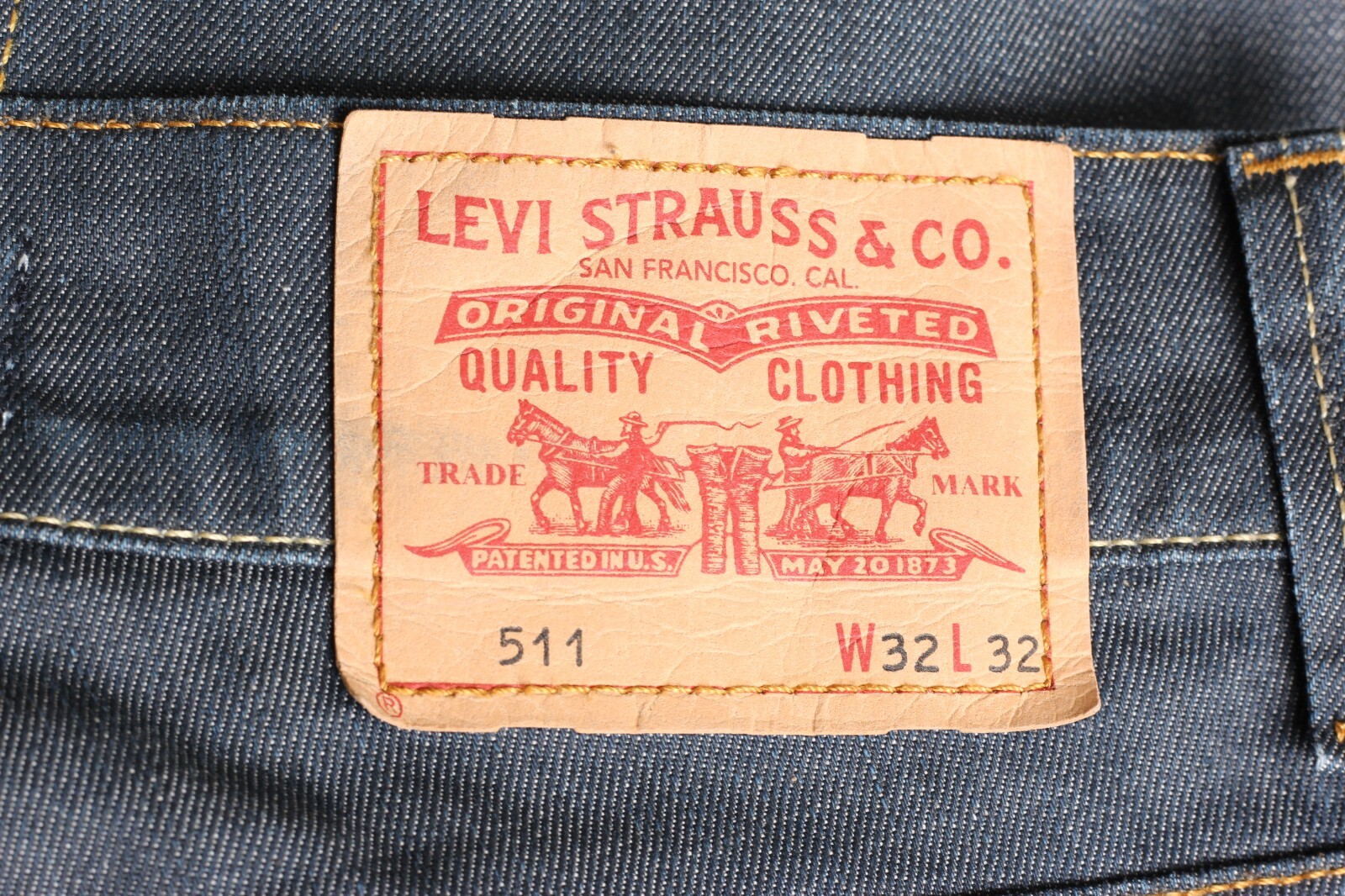 LEVI'S 511 Vintage Slim Fit Jeans Men Size W32 L32 DZ3096 | eBay