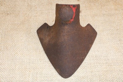 old Vintage Cultivator Plow Point Sweep Tiller Planet Jr Metal Arrow Tip 1 bolt