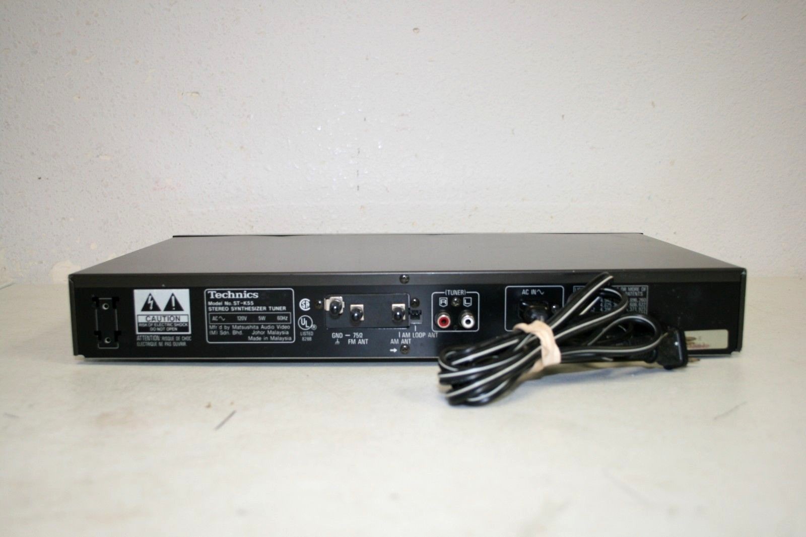 Technics ST-K55 Digital Tuner; TESTED