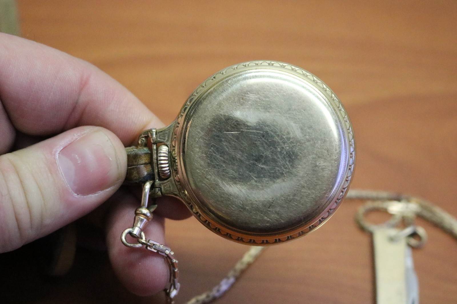 HAMILTON RAILWAY SPECIAL 992B 21 Jewel Case Pocket Watch w/ Knife 10K Wadsworth