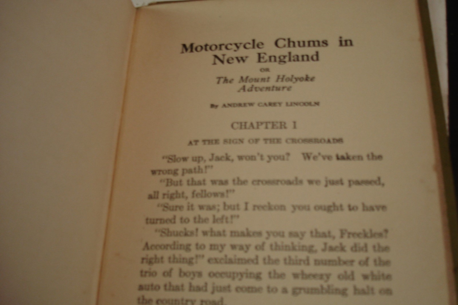 1912 Motor Boat Boys on the Great Lakes>Exploring Mystic Isle of MACKINAC>HB/IL